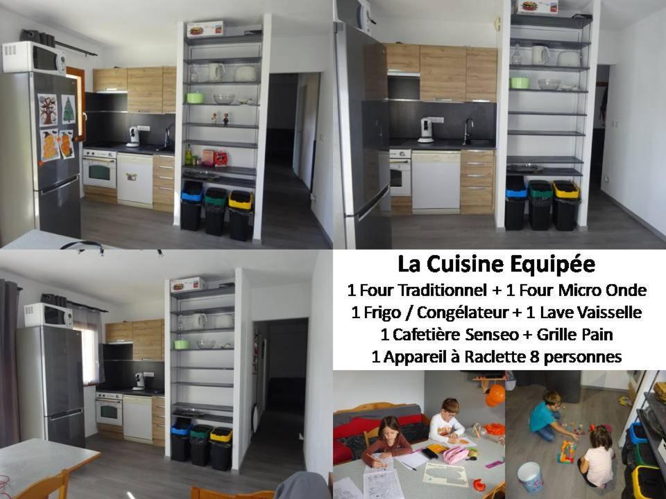 Appartement 8-10 Personnes Superdevoluy Hautes Alpes Rez De Chaussee Vue Panoramique 3 Chambres Saint-Étienne-en-Dévoluy Exteriér fotografie